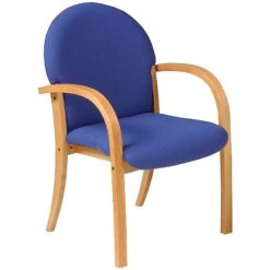 Saturn Beech Veneer Visitor Armchair