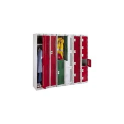 Store-It Perforated Door Metric Lockers With ActiveCoat
