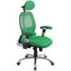 Ergo-Tek Green Mesh Manager Chair -Office Furniture 010054