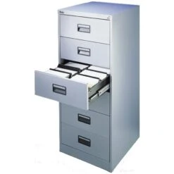 Silverline Media & Card Index Filing Cabinets -Office Furniture 012835