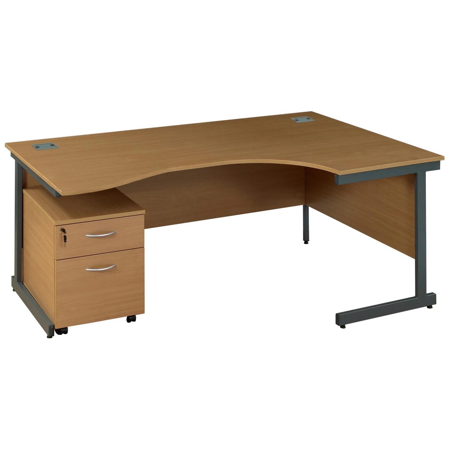 NEXT DAY Solar Ergonomic Cantilever Desks With Mobile Pedestal 3 NEXT DAY Solar Ergonomic Cantilever Desks With Mobile Pedestal
