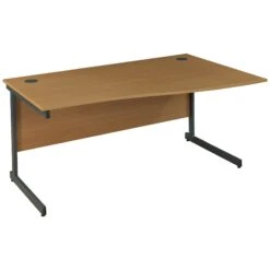 Solar Cantilever Wave Desks -Office Furniture 013948