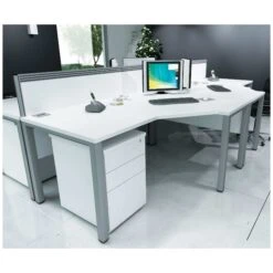Presence Ergonomic Combination Desks 6 Presence Ergonomic Combination Desks -Office Furniture 015694