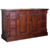 Argento Solid Mahogany Sideboard 2 Argento Solid Mahogany Sideboard -Office Furniture 017104