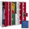 Store-It Perforated Door Coin Return Metric Lockers With ActiveCoat -Office Furniture 017322