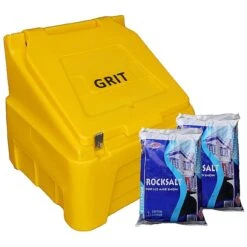 200 Litre Grit Bin & De-icing Salt Bundle