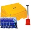 400 Litre Grit Bin With De-icing Salt & Shovel -Office Furniture 019201