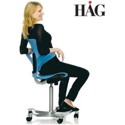 HAG Capisco Puls 8020 Chair Red -Office Furniture 022899