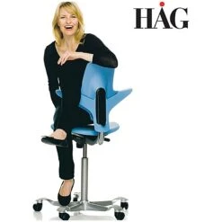 HAG Capisco Puls 8020 Chair Red -Office Furniture 022902