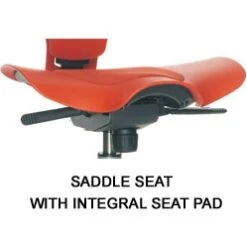 HAG Capisco Puls 8020 Chair Red -Office Furniture 022903