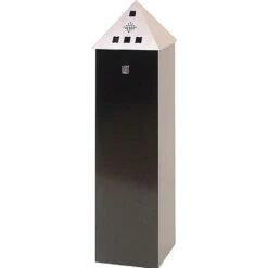 Pyramid Top Floor Standing Cigarette Bin