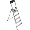 Hailo L60 Aluminium Safety Ladders 1 Hailo L60 Aluminium Safety Ladders -Office Furniture 023532