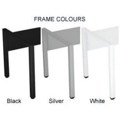 Presence Compact Double Wave Desk -Office Furniture 027728