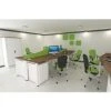 Presence Compact Double Wave Desk -Office Furniture 027729