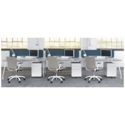 DNA Double Rectangular Bench Desk Extension -Office Furniture 028377