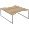 Interface Back To Back Double Wave Bench Desks 2 Interface Back To Back Double Wave Bench Desks -Office Furniture 028957