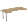 Interface Double Wave Single Extension Bench Desks -Office Furniture 028994