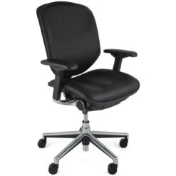 Enjoy Leather Office Chairs (Without Headrest)