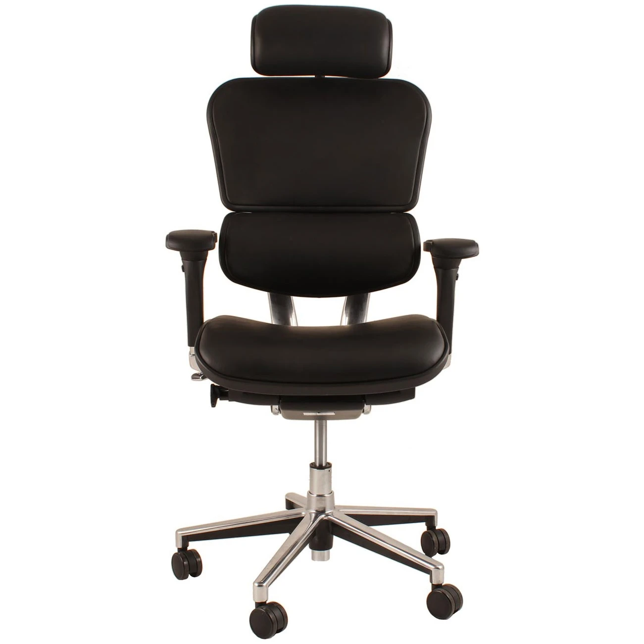 Ergohuman Elite Leather Office Chairs (With Headrest) 4 Ergohuman Elite Leather Office Chairs (With Headrest) - Image 2