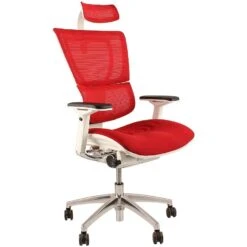 Mirus Ergonomic Mesh Office Chair (With Headrest) -Office Furniture 030040