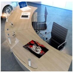 Elite Callisto Glass Desk Shelf -Office Furniture 031327