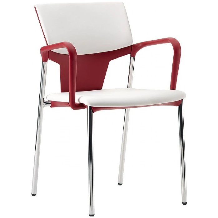 Pledge Ikon Upholstered 4 Leg Conference Armchair 2 Pledge Ikon Upholstered 4 Leg Conference Armchair