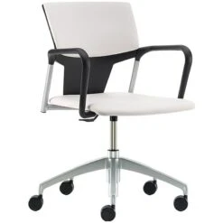 Pledge Ikon Upholstered Swivel Conference Armchair
