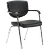 Pledge Key Low Back 4 Leg Conference Chair -Office Furniture 033534