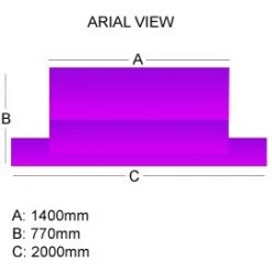 Minerals Duo Reception Desk -Office Furniture 033811