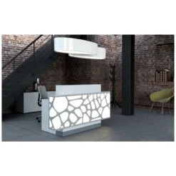 Minerals Duo Reception Desk -Office Furniture 033812