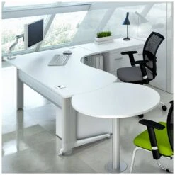Elite Kassini Executive Radius Ergonomic Desks -Office Furniture 034231