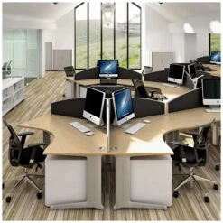 Elite Kassini 120 Degree Desk -Office Furniture 034467