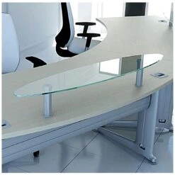 Elite Kassini Radius Reception Desks 16 Elite Kassini Radius Reception Desks -Office Furniture 034541