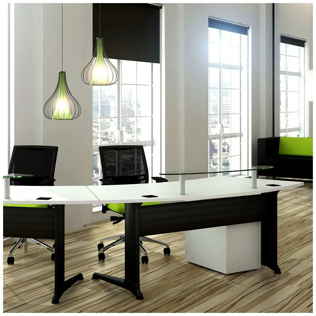 Elite Kassini Radius Reception Desks 5 Elite Kassini Radius Reception Desks - Image 3