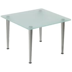 Pledge Nova Square Glass Coffee Table