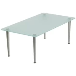 Pledge Nova Rectangular Glass Coffee Table