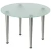 Pledge Nova Round Glass Coffee Table 1 Pledge Nova Round Glass Coffee Table -Office Furniture 035361