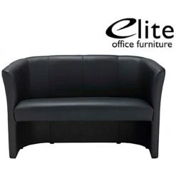 Elite Nero Two Seater Tub Chair