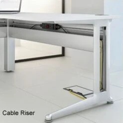 Elite Kassini Height Adjustable 120 Degree Desks -Office Furniture 038357