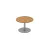 Alpha Plus Circular Tubular Base Coffee Table