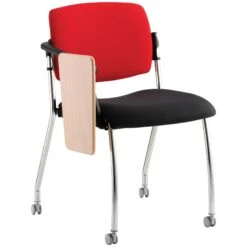 Alina 4 Leg Writing Tablet Chair -Office Furniture 044825