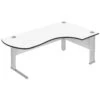 Elite Optima Plus Executive Radius Ergonomic Desks -Office Furniture 046408