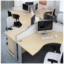 Elite Optima Plus 120 Degree Desks -Office Furniture 046882