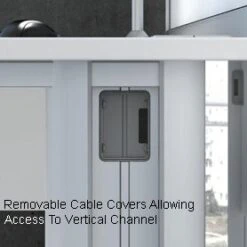 Elite Optima Plus Secretarial Return Desks 13 Elite Optima Plus Secretarial Return Desks -Office Furniture 047673