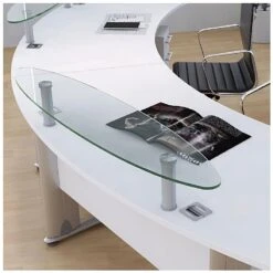 Elite Optima Plus Radius Reception Desks -Office Furniture 047697