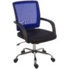 Twist Mesh Back Operator Chair Blue -Office Furniture 048685