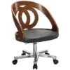 Spectrum Walnut Real Wood Veneer Office Chair -Office Furniture 048706