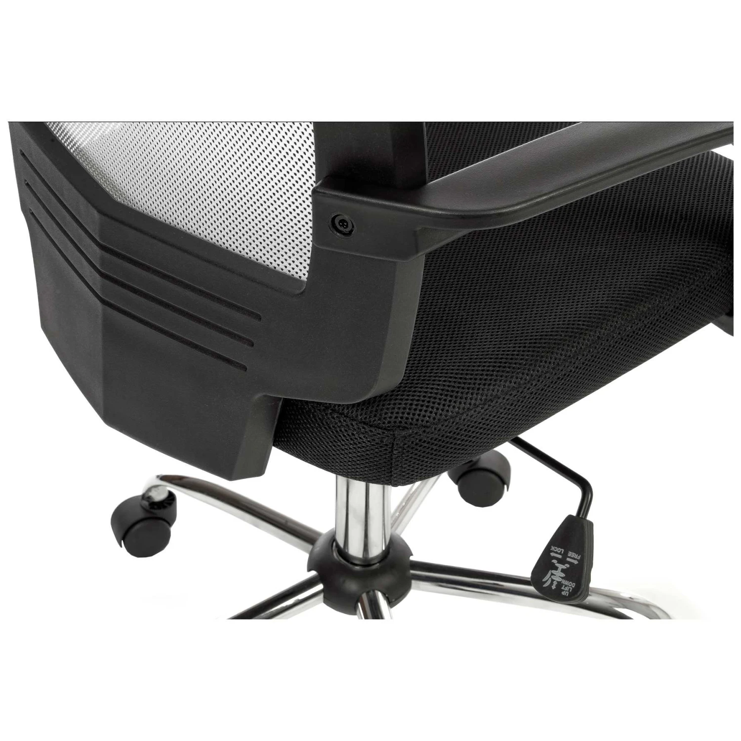Twist Mesh Back Operator Chair White 5 Twist Mesh Back Operator Chair White - Image 3