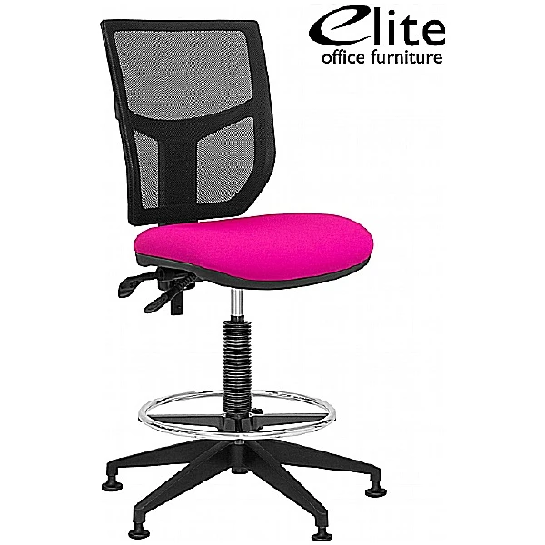 Elite Team Plus Mesh Back Draughtsman Chair 3 Elite Team Plus Mesh Back Draughtsman Chair