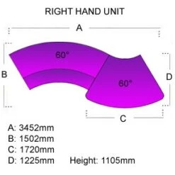 Celsius Wave DDA Reception Desk -Office Furniture 054200